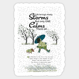 Stormy Days Sticker